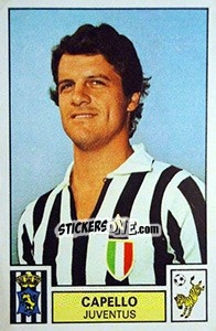 Figurina Capello - Calciatori 1975-1976 n. 147 - Panini