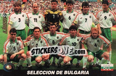 Cromo Bulgaria - Los Super Cards del Mundial Francia 1998 n. 79 - LIBERO VM
