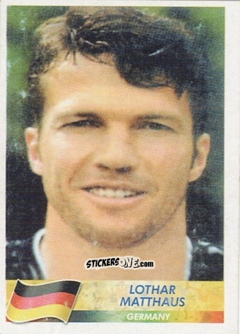 Figurina Lothar Matthaus - Football Euro 2000 n. 15 - Maracani
