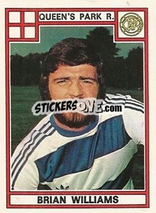 Cromo Brian Williams - UK Football 1977-1978 n. 324 - Panini