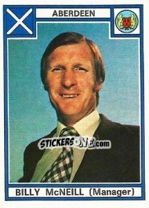 Cromo Billy McNeill - UK Football 1977-1978 n. 448 - Panini