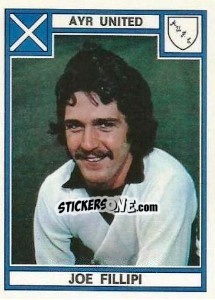 Cromo Joe Fillipi - UK Football 1977-1978 n. 461 - Panini