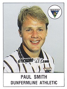 Figurina Paul Smith - UK Football 1990-1991 n. 415 - Panini