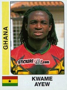 Sticker Kwame Ayew - African Cup of Nations 1996 n. 254 - Panini
