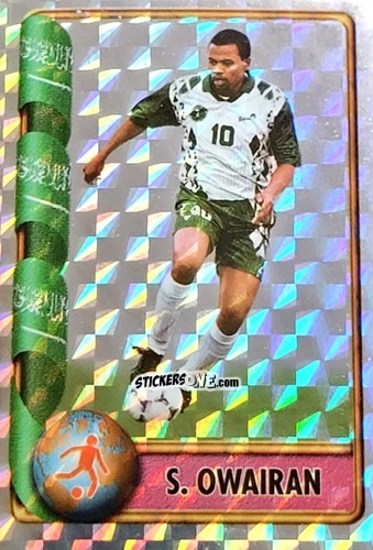 Cromo S. Owairan - Mundial Francia 1998 n. 37 - Navarrete