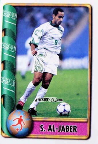 Figurina S. Al-Jaber - Mundial Francia 1998 n. 38 - Navarrete
