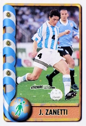 Figurina J. Zanetti - Mundial Francia 1998 n. 49 - Navarrete