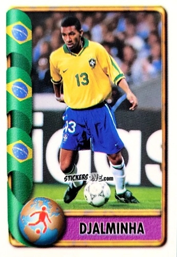 Cromo Djalminha - Mundial Francia 1998 n. 102 - Navarrete