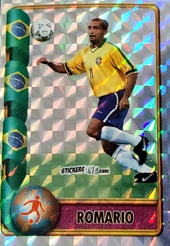 Figurina Romario - Mundial Francia 1998 n. 104 - Navarrete