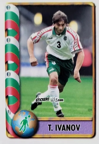 Figurina T. Ivanov - Mundial Francia 1998 n. 111 - Navarrete