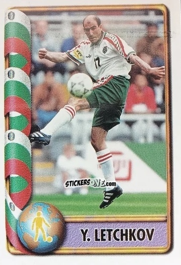 Figurina Y. Letchkov - Mundial Francia 1998 n. 112 - Navarrete