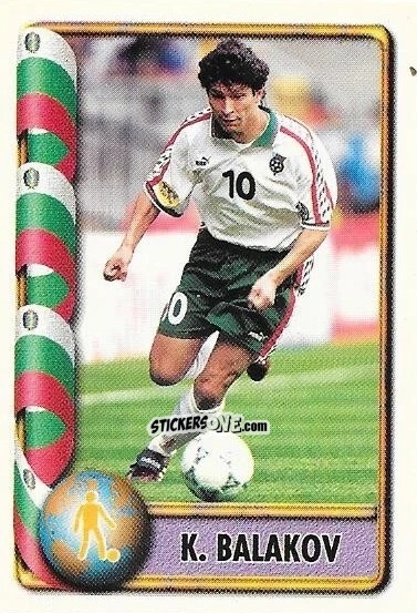 Figurina K. Balakov - Mundial Francia 1998 n. 113 - Navarrete