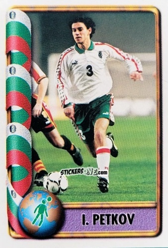 Figurina Ivaylo Petkov - Mundial Francia 1998 n. 121 - Navarrete