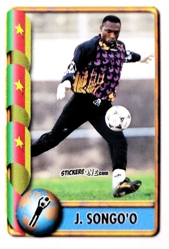 Cromo J. Songo'o - Mundial Francia 1998 n. 125 - Navarrete
