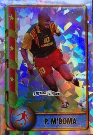 Figurina P. M'Boma - Mundial Francia 1998 n. 134 - Navarrete