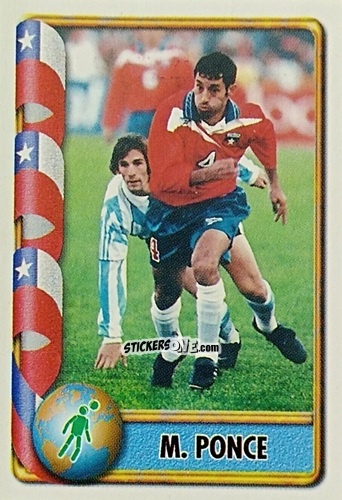 Cromo M. Ponce - Mundial Francia 1998 n. 142 - Navarrete