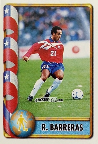 Cromo R. Barreras - Mundial Francia 1998 n. 146 - Navarrete