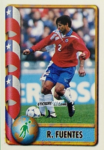 Sticker Ronald Fuentes - Mundial Francia 1998 n. 149 - Navarrete
