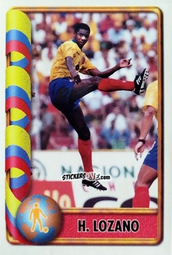 Cromo H. Lozano - Mundial Francia 1998 n. 166 - Navarrete