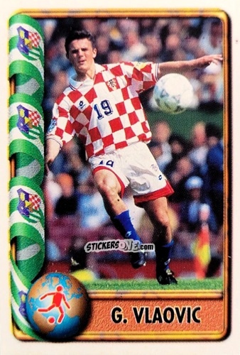 Figurina G. Vlaovic - Mundial Francia 1998 n. 198 - Navarrete