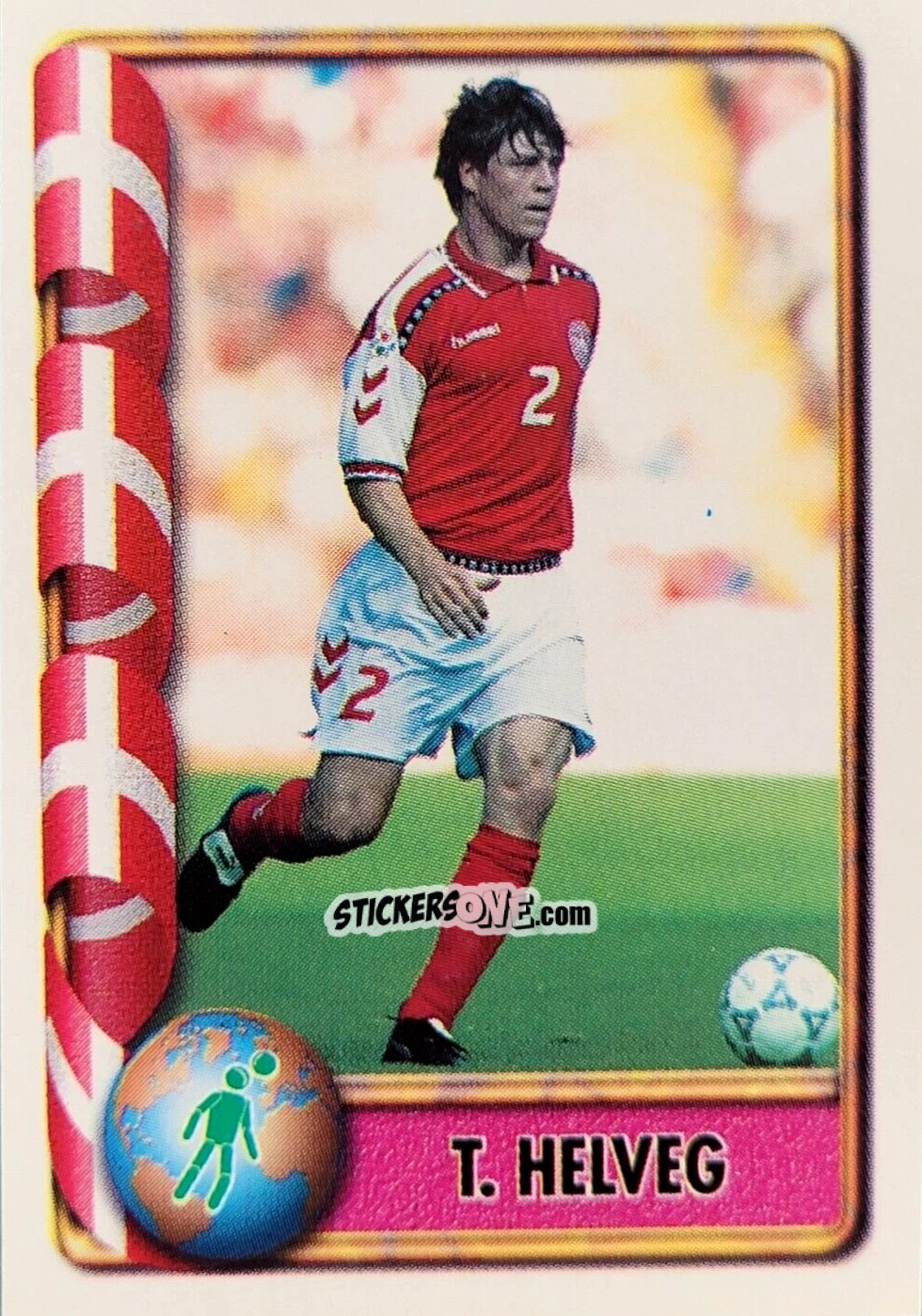 Cromo T. Helveg - Mundial Francia 1998 n. 206 - Navarrete
