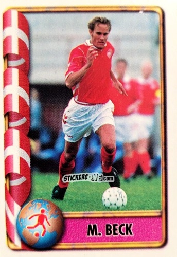 Cromo Mikkel Beck - Mundial Francia 1998 n. 213 - Navarrete