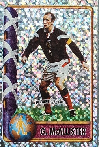 Cromo G. McAllister - Mundial Francia 1998 n. 243 - Navarrete