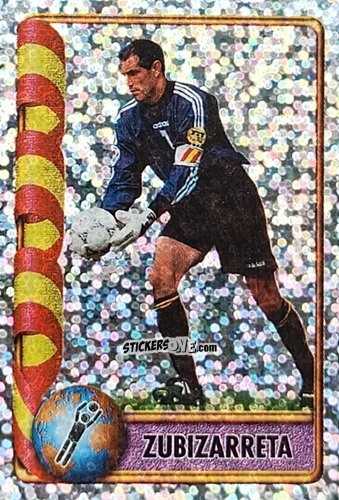 Cromo Zubizarreta - Mundial Francia 1998 n. 253 - Navarrete