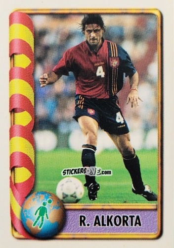 Figurina R. Alkorta - Mundial Francia 1998 n. 254 - Navarrete