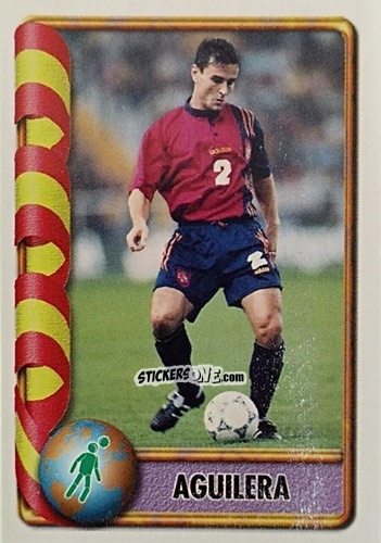 Sticker Aguilera - Mundial Francia 1998 n. 256 - Navarrete