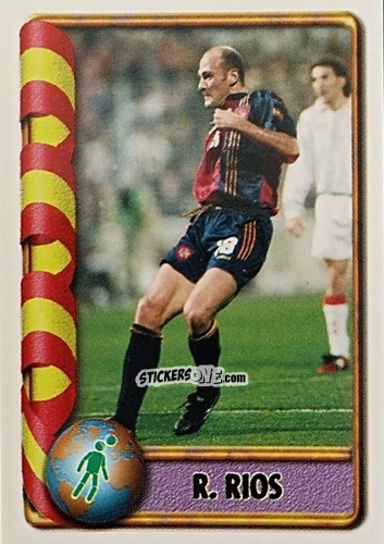 Figurina Roberto Rios - Mundial Francia 1998 n. 257 - Navarrete