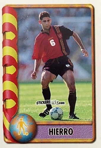 Figurina Hierro - Mundial Francia 1998 n. 258 - Navarrete