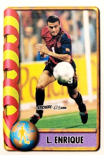 Figurina L. Enrique - Mundial Francia 1998 n. 260 - Navarrete