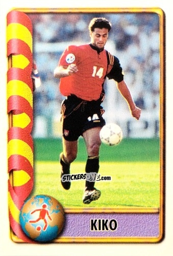 Figurina Kiko - Mundial Francia 1998 n. 265 - Navarrete