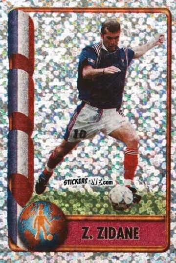 Figurina Z. Zidane - Mundial Francia 1998 n. 275 - Navarrete