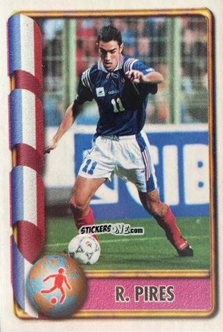 Cromo R. Pires - Mundial Francia 1998 n. 282 - Navarrete