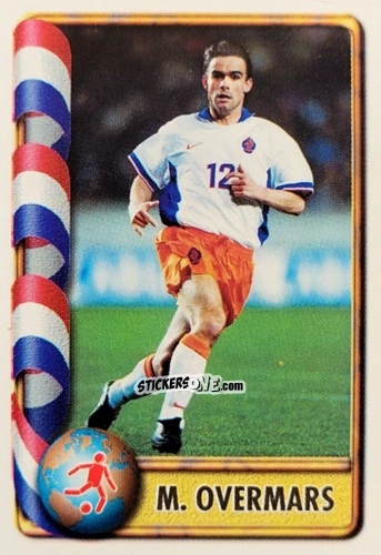 Sticker M. Overmars - Mundial Francia 1998 n. 297 - Navarrete
