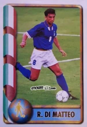 Cromo R. Di Matteo - Mundial Francia 1998 n. 324 - Navarrete