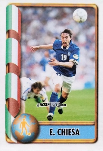 Sticker E. Chiesa - Mundial Francia 1998 n. 327 - Navarrete