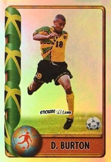 Cromo D. Burton - Mundial Francia 1998 n. 340 - Navarrete
