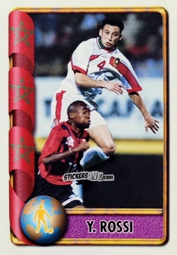 Figurina Youssef Rossi - Mundial Francia 1998 n. 372 - Navarrete