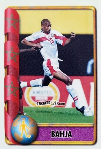 Figurina Bahja - Mundial Francia 1998 n. 375 - Navarrete