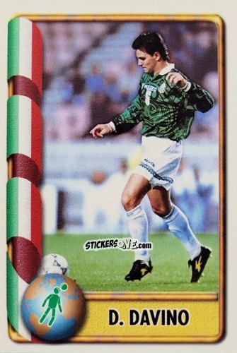 Cromo Duilio Davino - Mundial Francia 1998 n. 383 - Navarrete