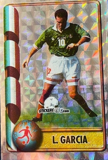 Cromo L. Garcia - Mundial Francia 1998 n. 390 - Navarrete
