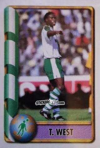 Figurina Taribo West - Mundial Francia 1998 n. 398 - Navarrete