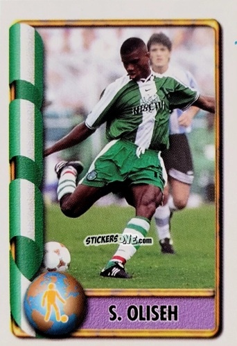 Cromo S. Oliseh - Mundial Francia 1998 n. 402 - Navarrete