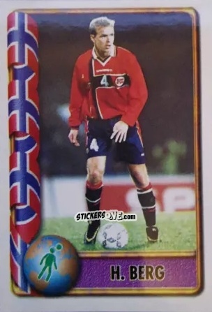 Figurina Henning Berg - Mundial Francia 1998 n. 414 - Navarrete