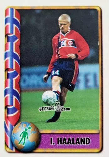 Figurina I. Haaland - Mundial Francia 1998 n. 415 - Navarrete
