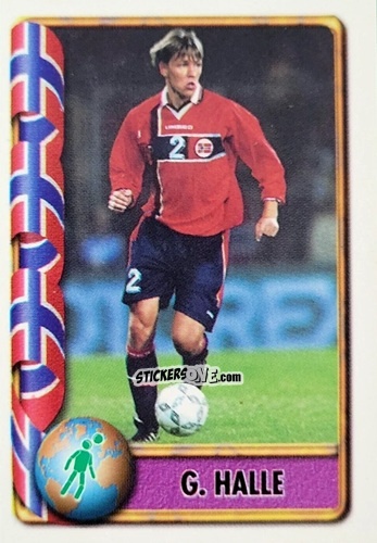 Cromo G. Halle - Mundial Francia 1998 n. 416 - Navarrete