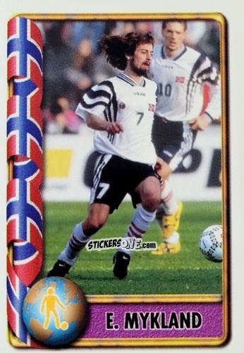 Figurina E. Mykland - Mundial Francia 1998 n. 420 - Navarrete